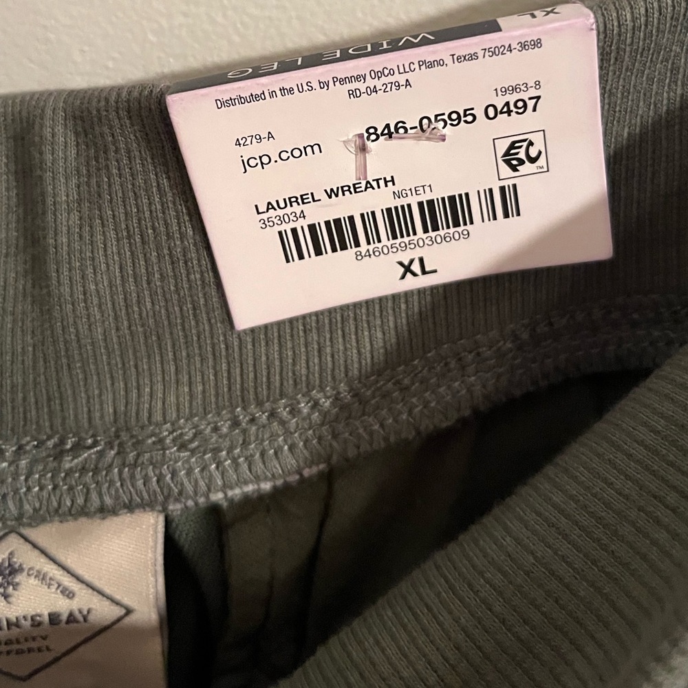 3 NEW Pairs of Pants- St. John's Bay Wide Leg Crop High Rise Pants - Picture 10 of 16